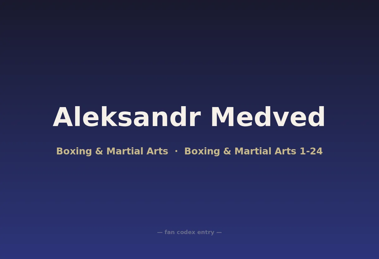 Aleksandr Medved