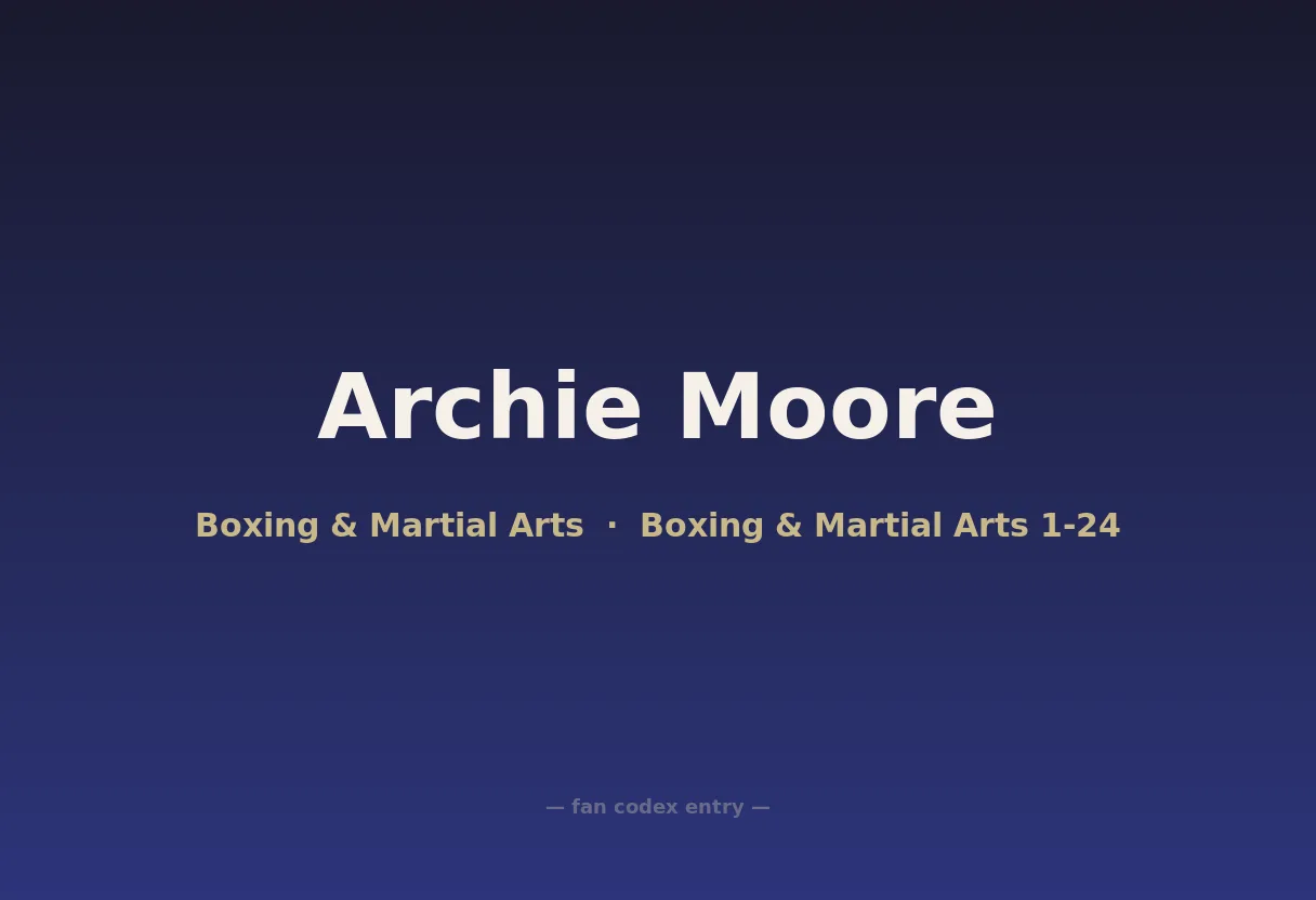 Archie Moore