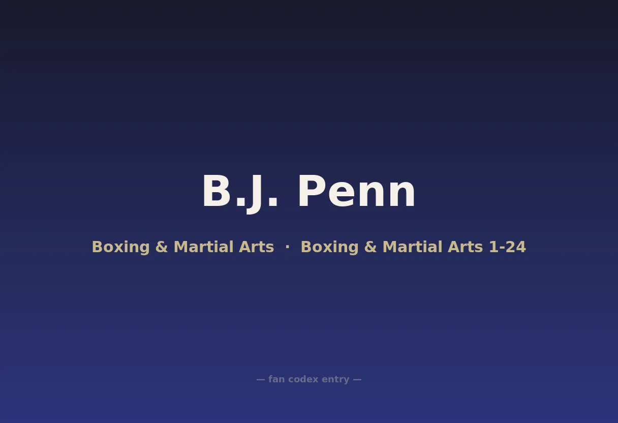 B.J. Penn