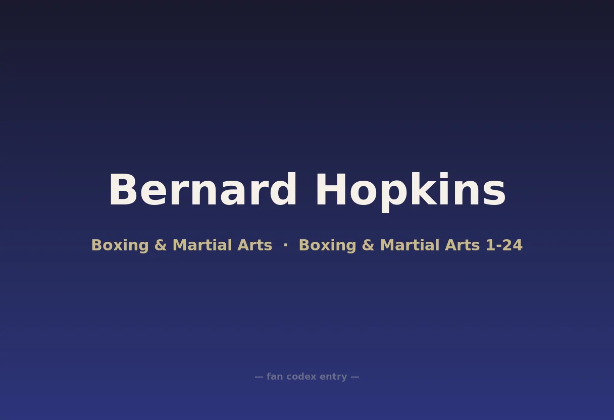 Bernard Hopkins