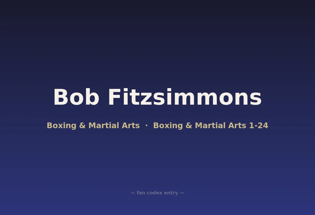 Bob Fitzsimmons