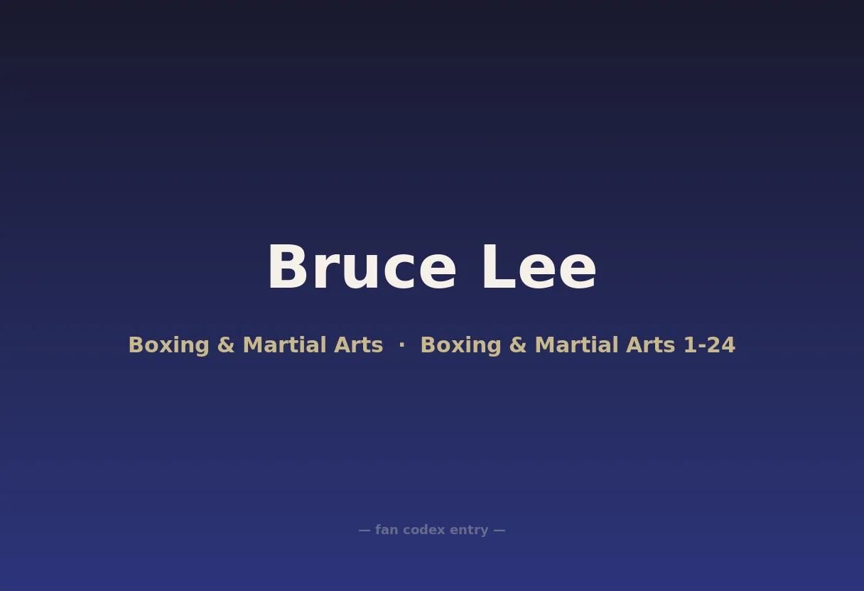 Bruce Lee