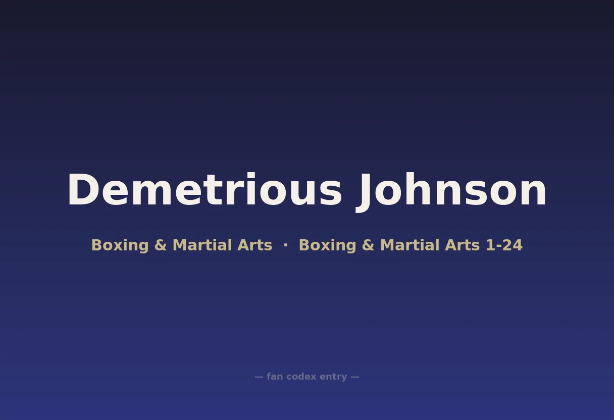 Demetrious Johnson