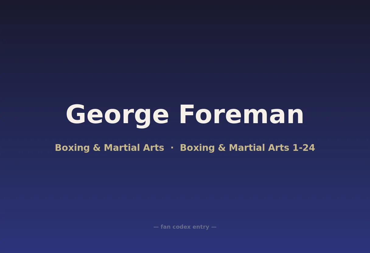 George Foreman